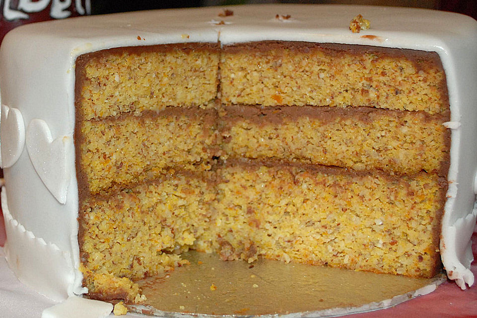 Orangen-Mandel-Kuchen