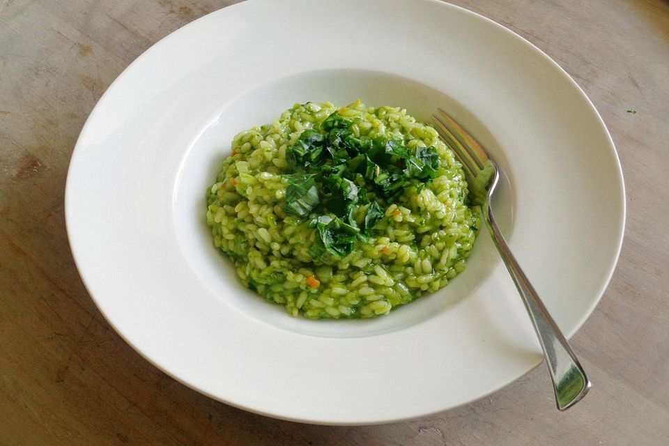 Bärlauch-Risotto