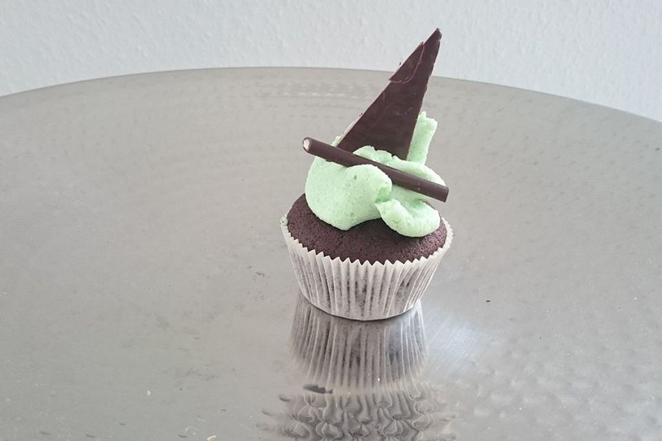 Schoko-Pfefferminz-Cupcakes