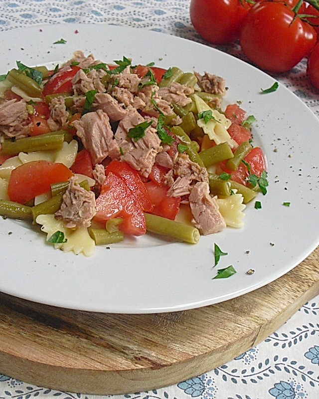 Fitness Nudel-Thunfisch-Salat