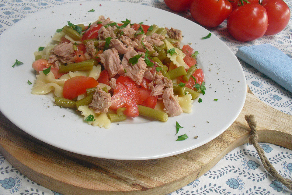 Fitness Nudel-Thunfisch-Salat