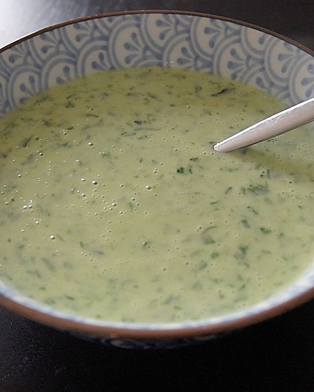 Bärlauch-Spargel-Suppe