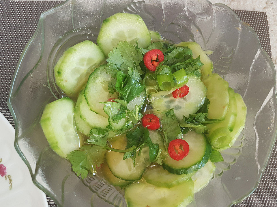 Ajad - Thailändischer Gurkensalat als Beilage von Dorry | Chefkoch