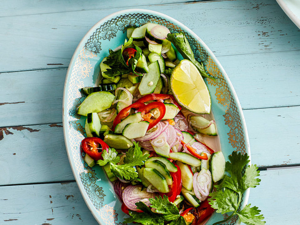 Ajad - Thailändischer Gurkensalat als Beilage von Dorry| Chefkoch