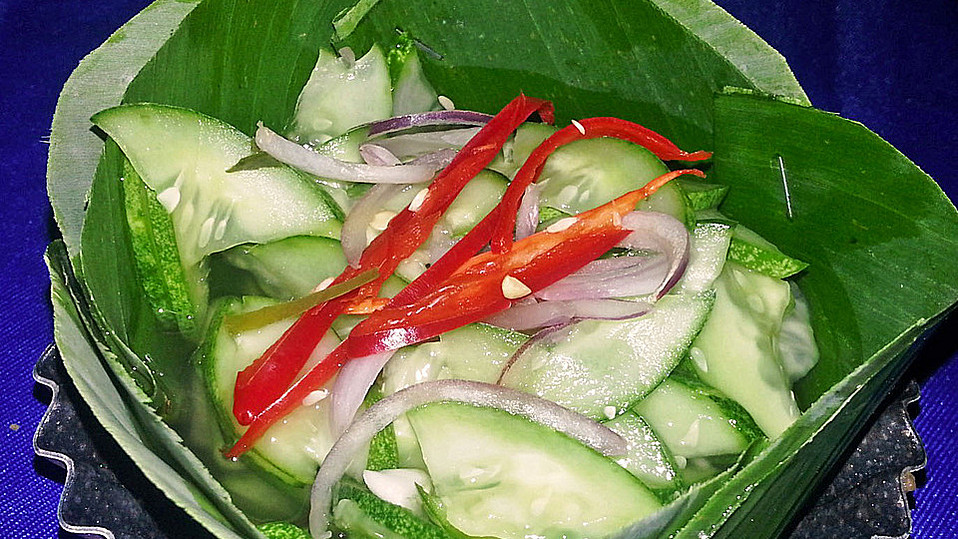 Ajad - Thailändischer Gurkensalat als Beilage von Dorry