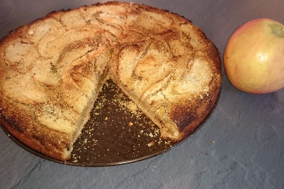 Apfel-Mandel-Kuchen