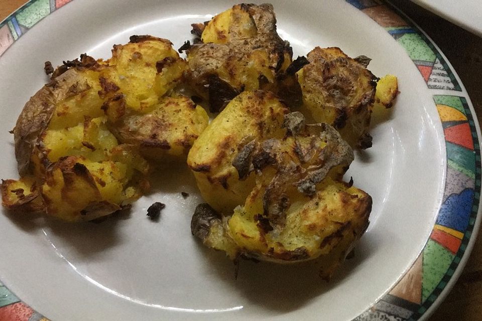 Quetschkartoffeln vom Backblech – Crushed Potatoes
