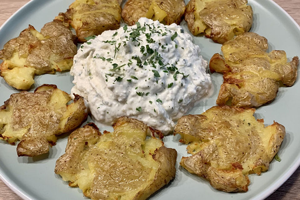 Quetschkartoffeln vom Backblech – Crushed Potatoes