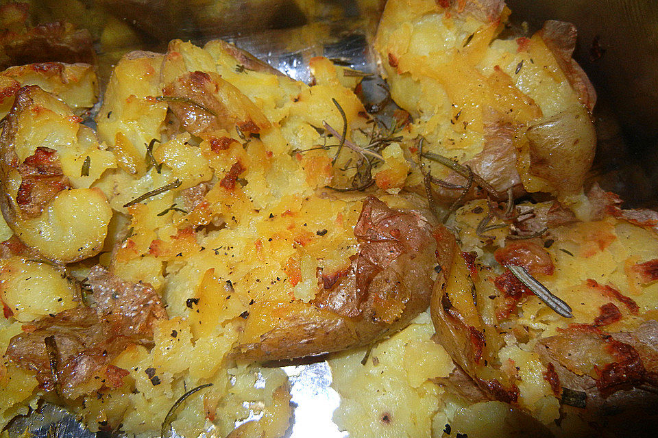 Quetschkartoffeln vom Backblech – Crushed Potatoes