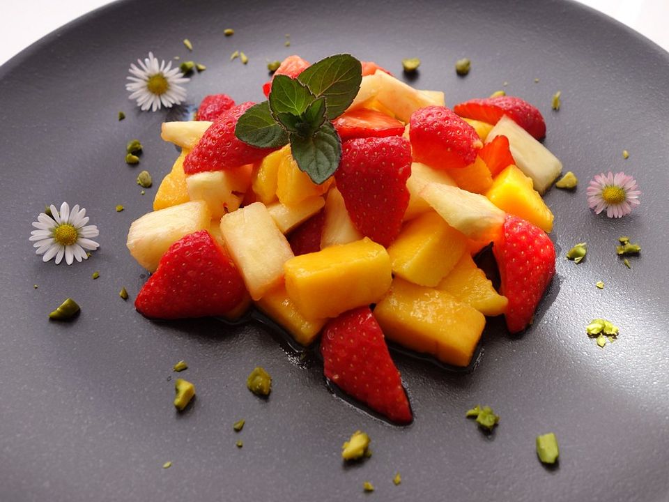 Erdbeer-Ananas-Mango-Salat von KochMaus667| Chefkoch