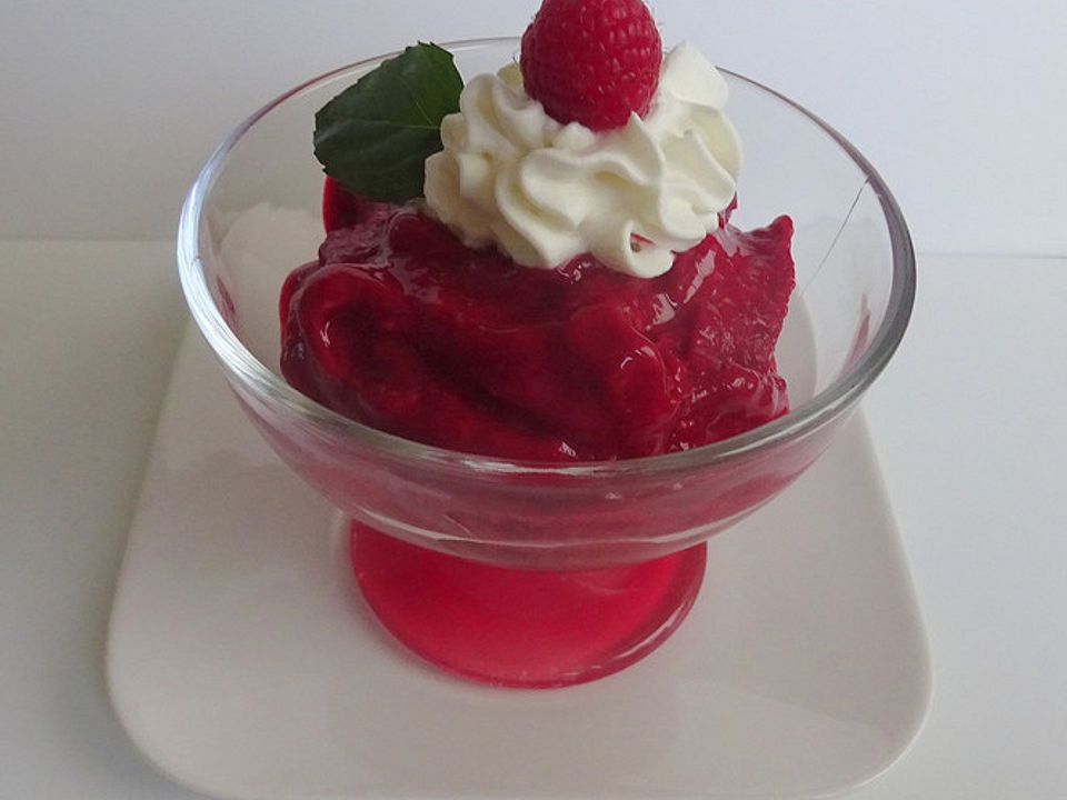 Himbeersorbet für Eilige von Lismeitli| Chefkoch