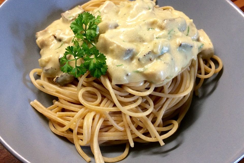 Vegane Sauce à la Carbonara