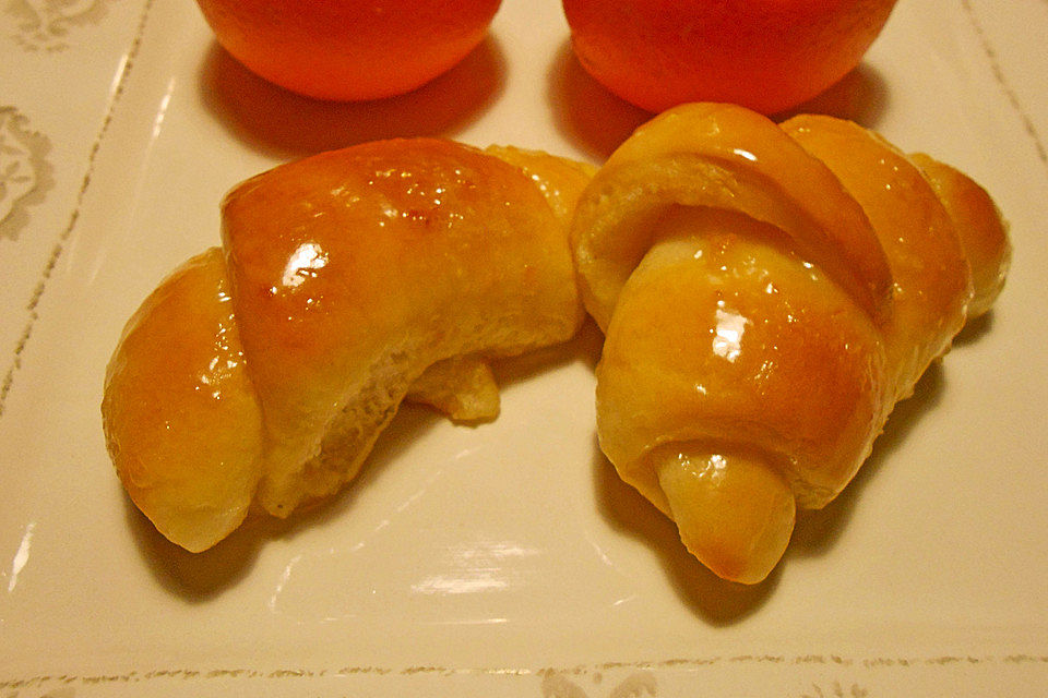 Orangenhörnchen  mit Guss