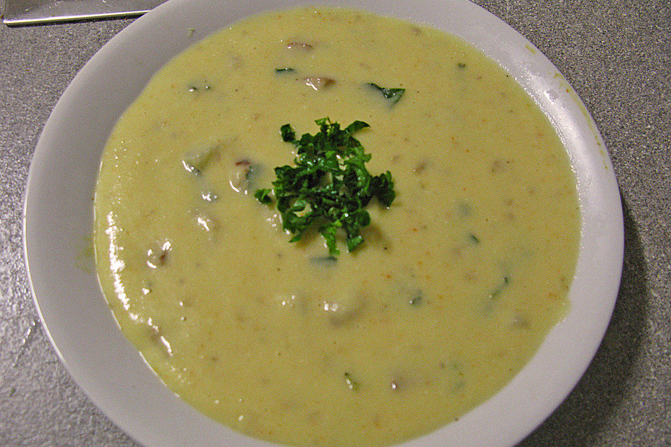 Kohlrabi-Cremesuppe