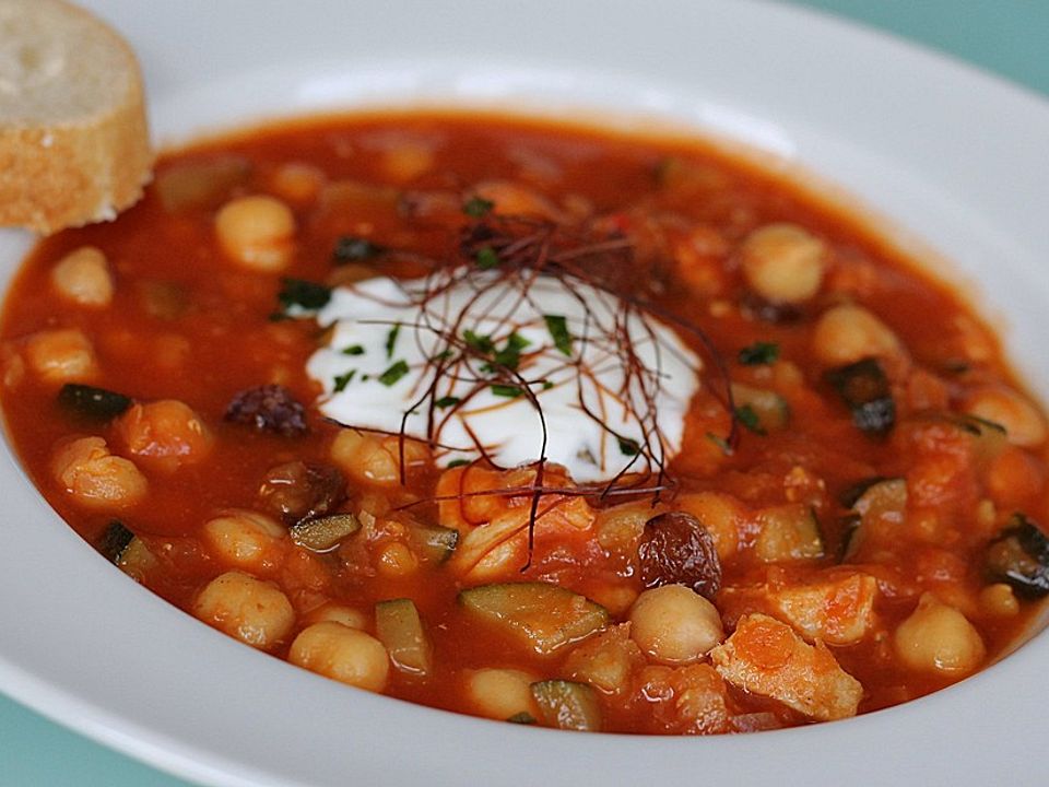 Orientalischer Gemüse-Hähnchen Eintopf von ch2000| Chefkoch Orientalischer Gemüse-Hähnchen Eintopf von ch2000| Chefkoch