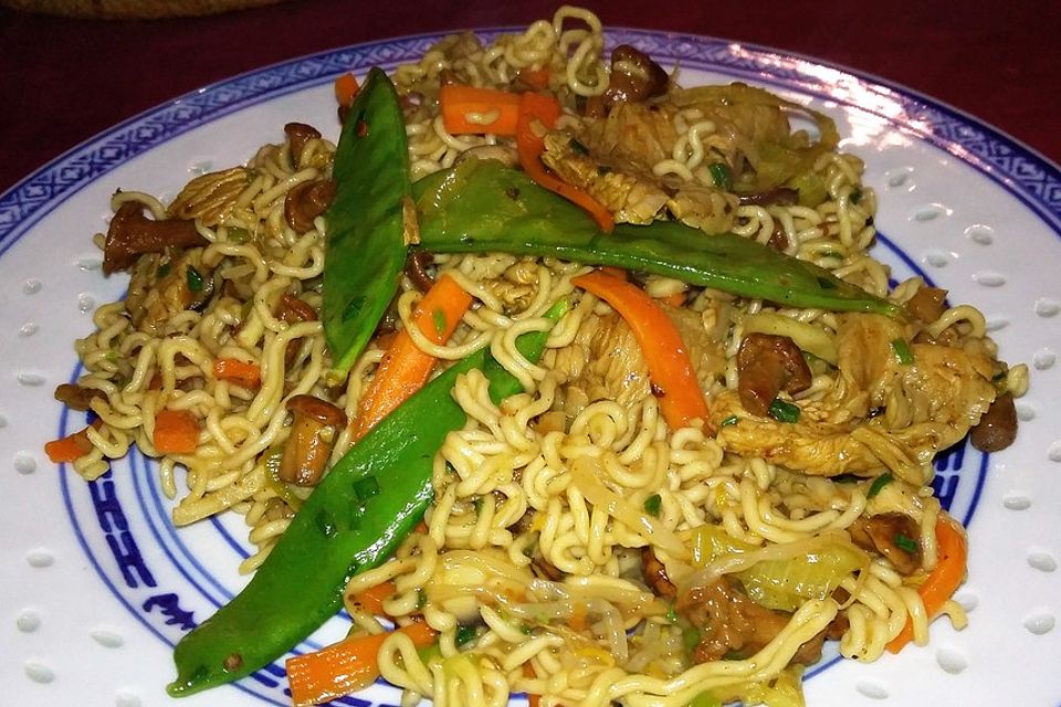 Freestyle Wok Pfanne - Asia Nudeln