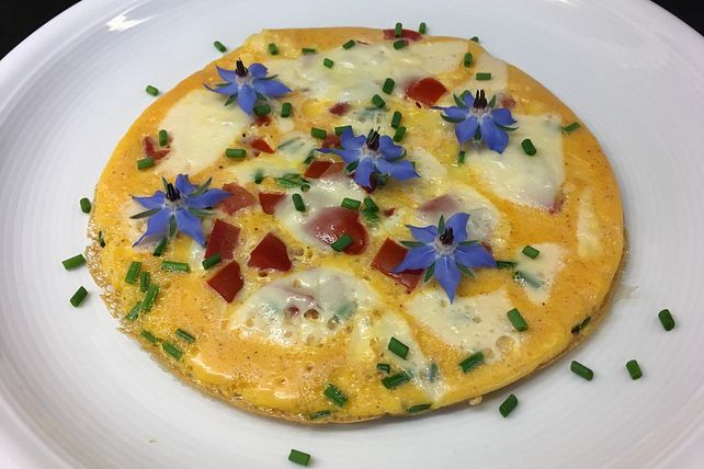 Rührei mit Tomaten und Käse von streifenhoernchen| Chefkoch
