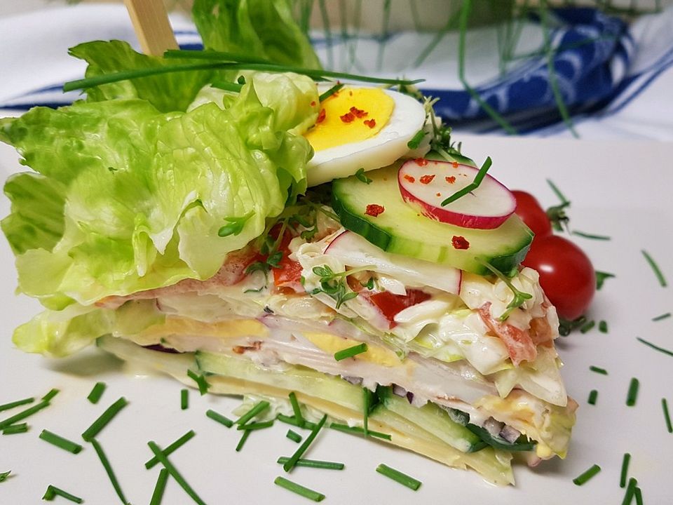 Salattorte von Pumuckl alias Heike| Chefkoch