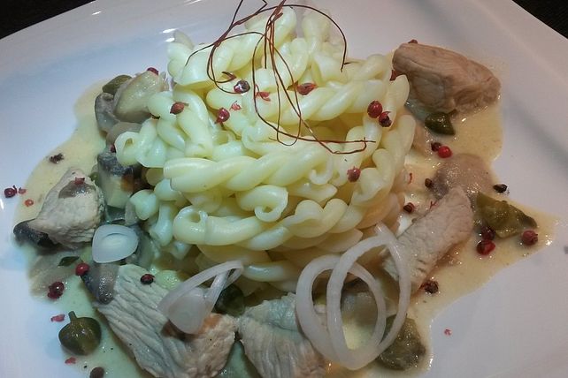 Putengeschnetzeltes in Weißweinsauce von agnusdie| Chefkoch