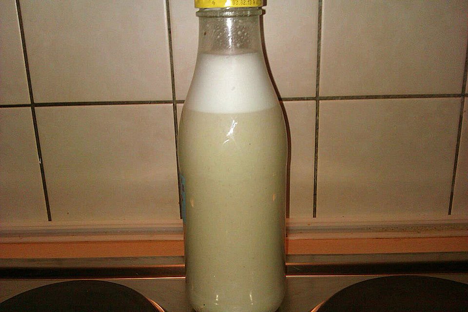 Vegane Mandelmilch, selbst gemacht