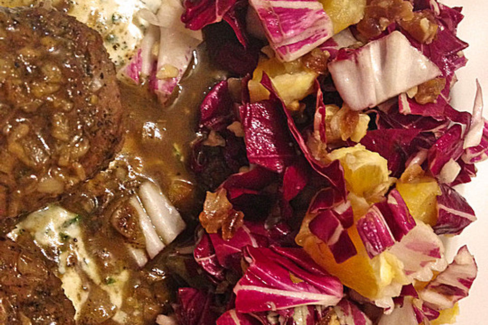 Radicchio-Orangen-Salat