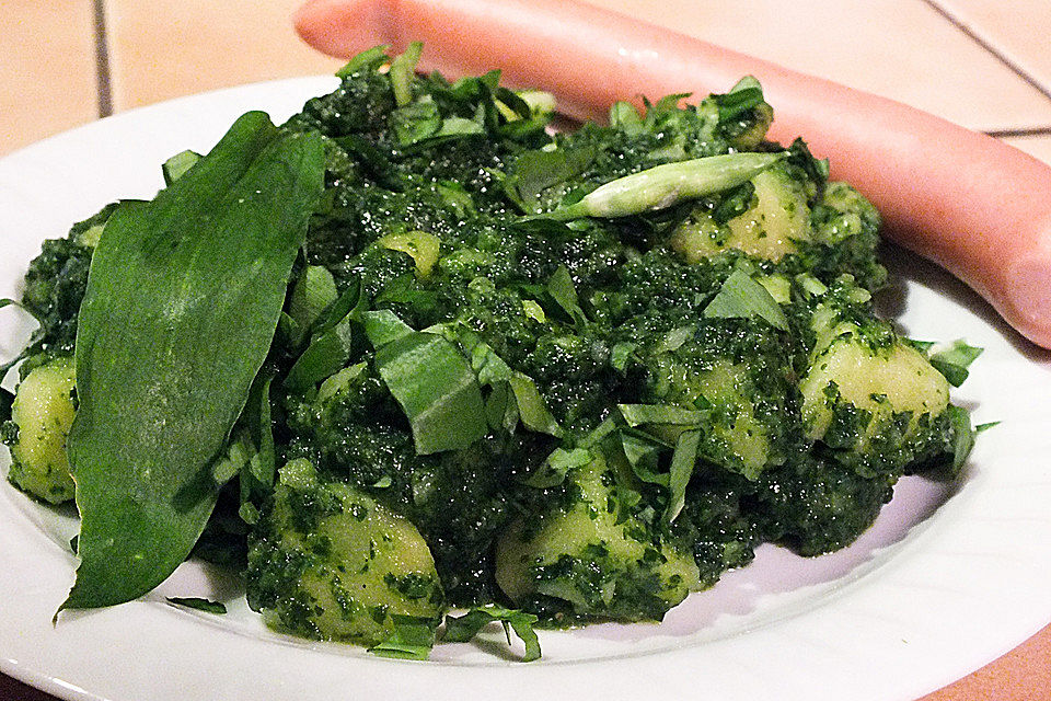 Bärlauch-Kartoffelsalat Bärlauch-Kartoffelsalat