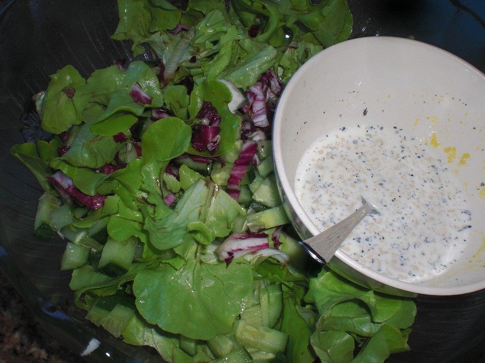 Cremige Salatsoße mit Kaffeesahne von vanzi7mon| Chefkoch
