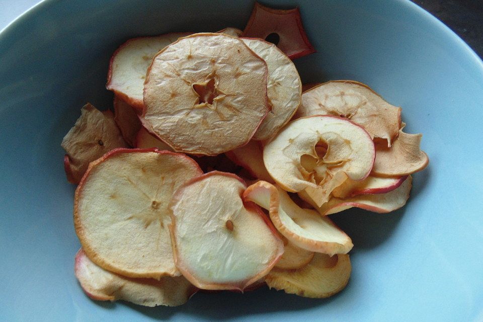 Apfel-Zimt-Chips