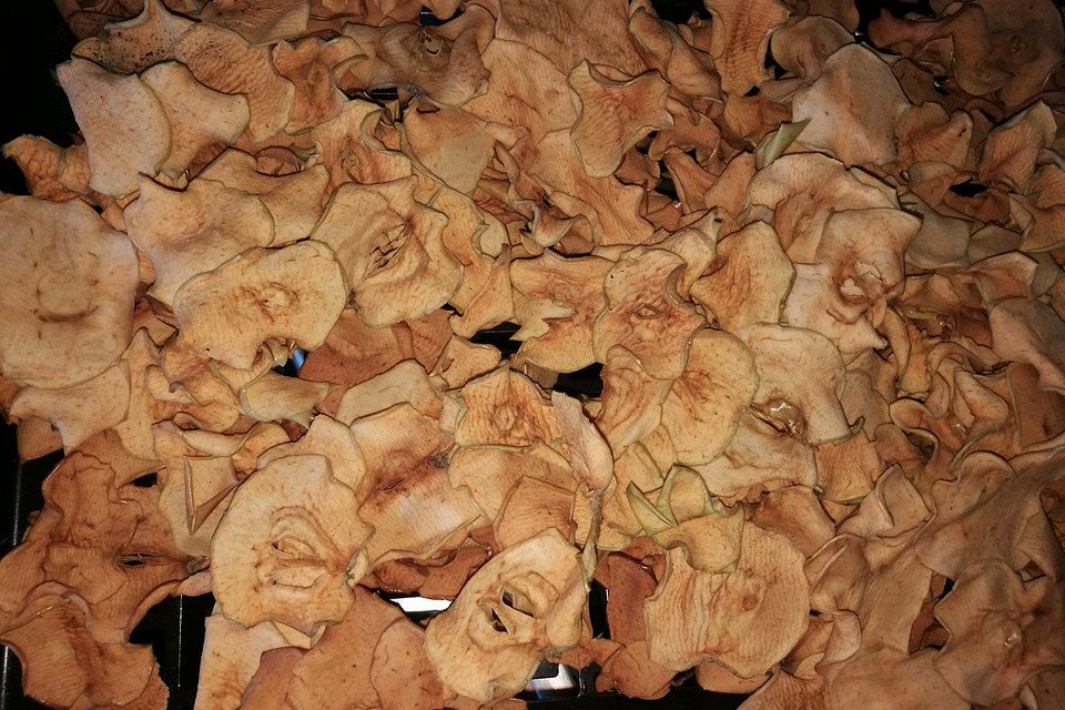 Apfel-Zimt-Chips