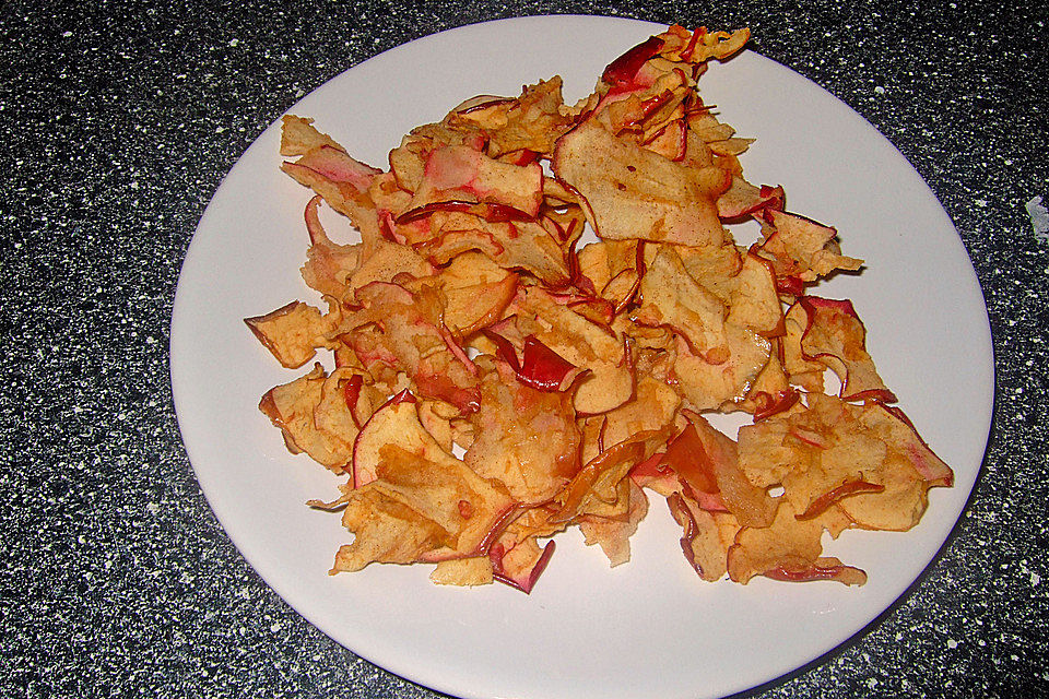 Apfel-Zimt-Chips