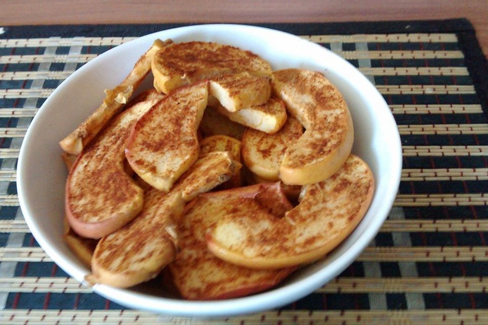 Apfel-Zimt-Chips