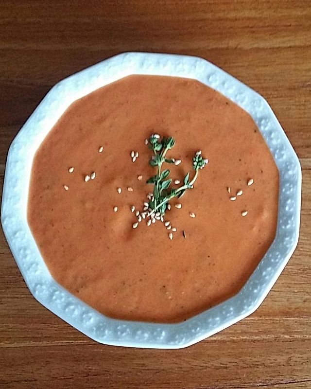 Paprika-Sesam-Aufstrich