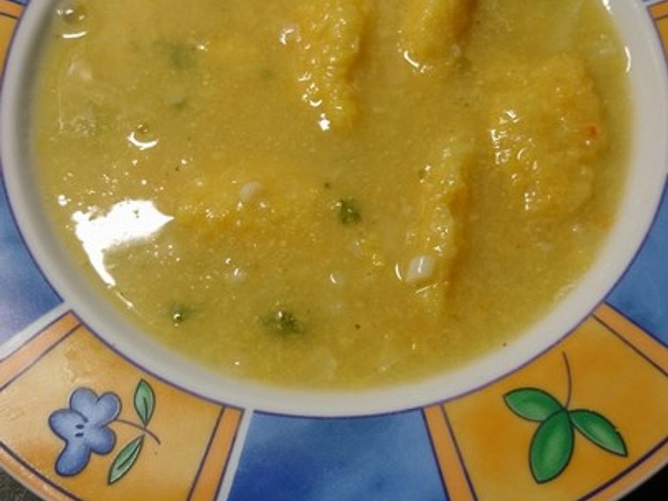 Suppe mit Kartoffel-Karotten-Klößchen von Needoja| Chefkoch Suppe mit Kartoffel-Karotten-Klößchen von Needoja| Chefkoch