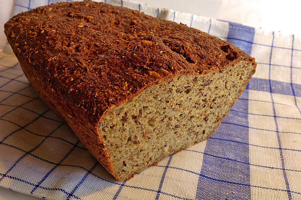 Eiweißbrot mit Gluten