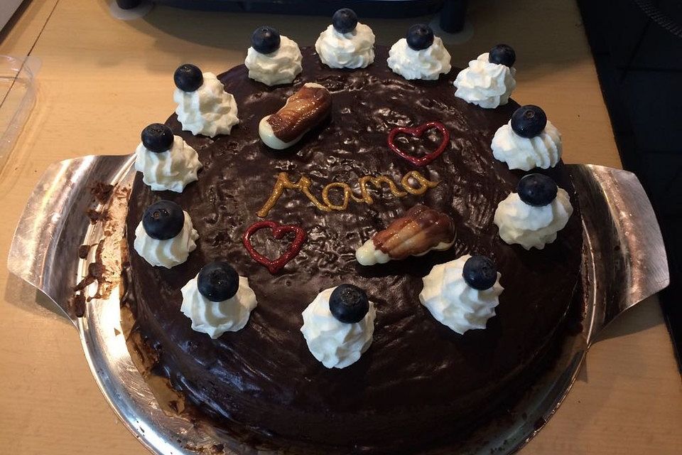 Schokoladen-Kuchen Schokoladen-Kuchen