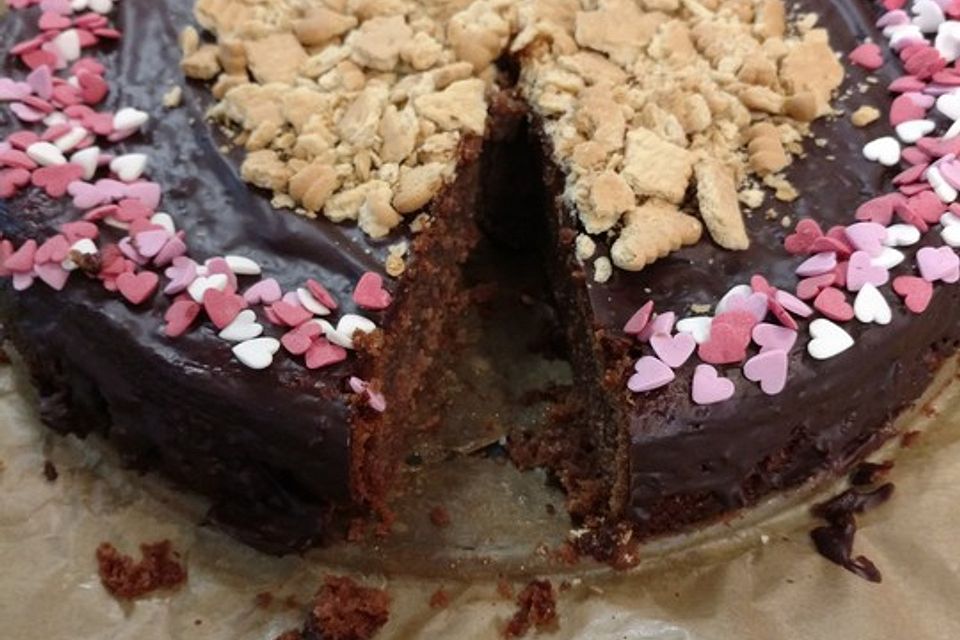 Schokoladen-Kuchen Schokoladen-Kuchen