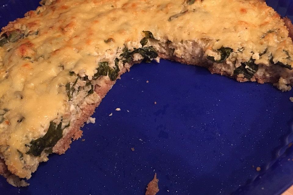 Hirse-Quiche mit Bärlauch