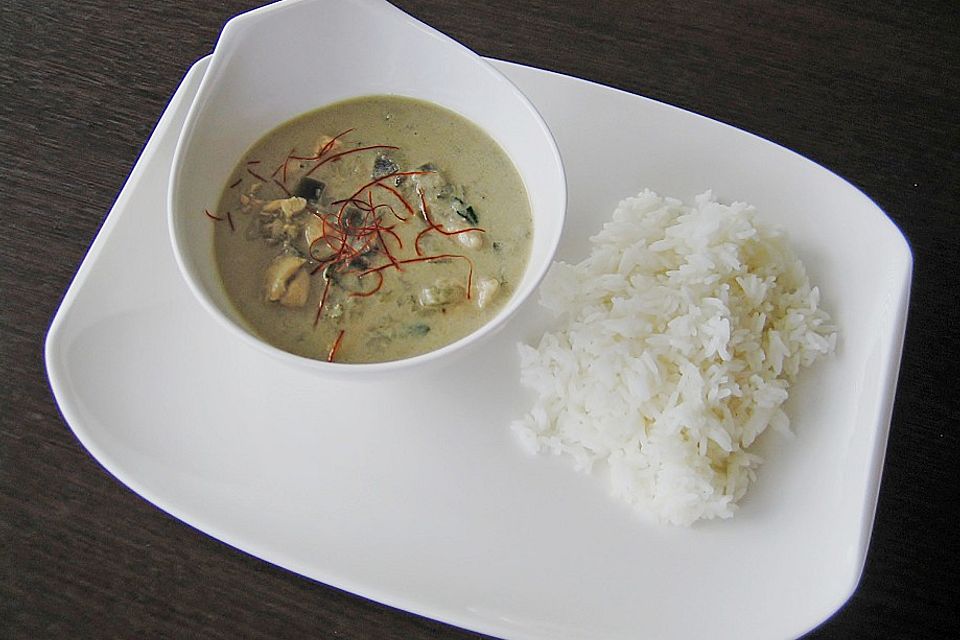 Sweet Green Thai Chicken Curry