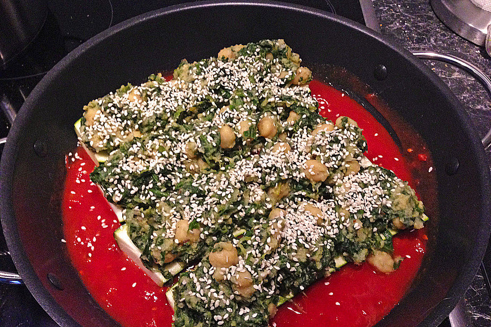 krümeltigers gefüllte Zucchini krümeltigers gefüllte Zucchini