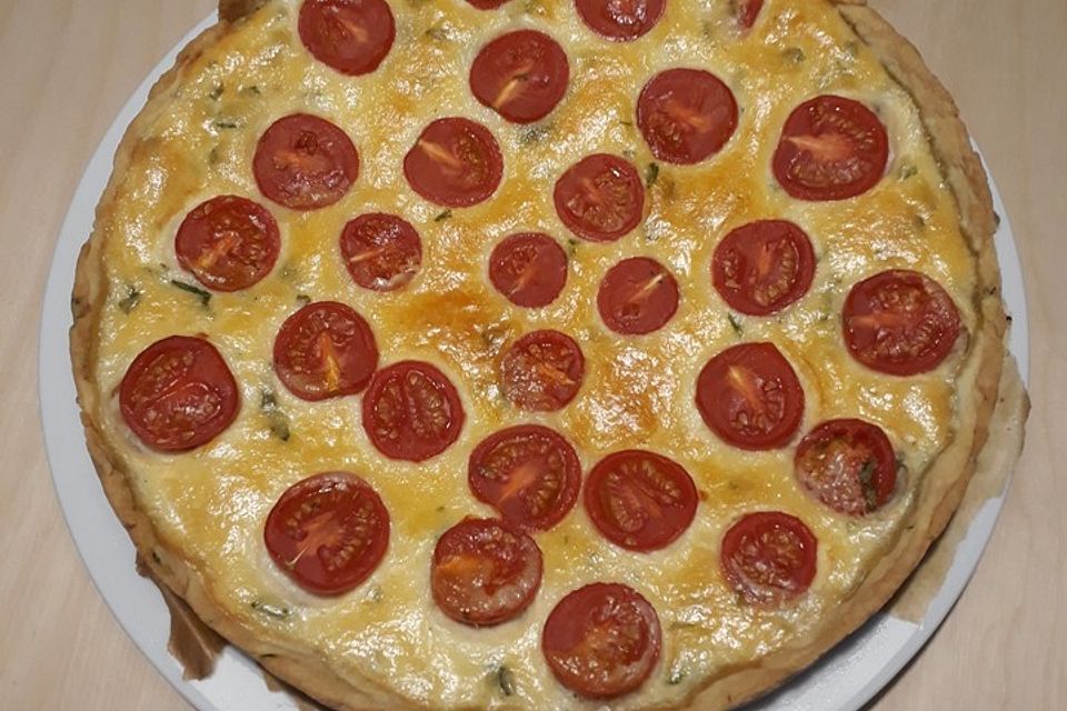 Tomaten-Mozzarella-Tarte