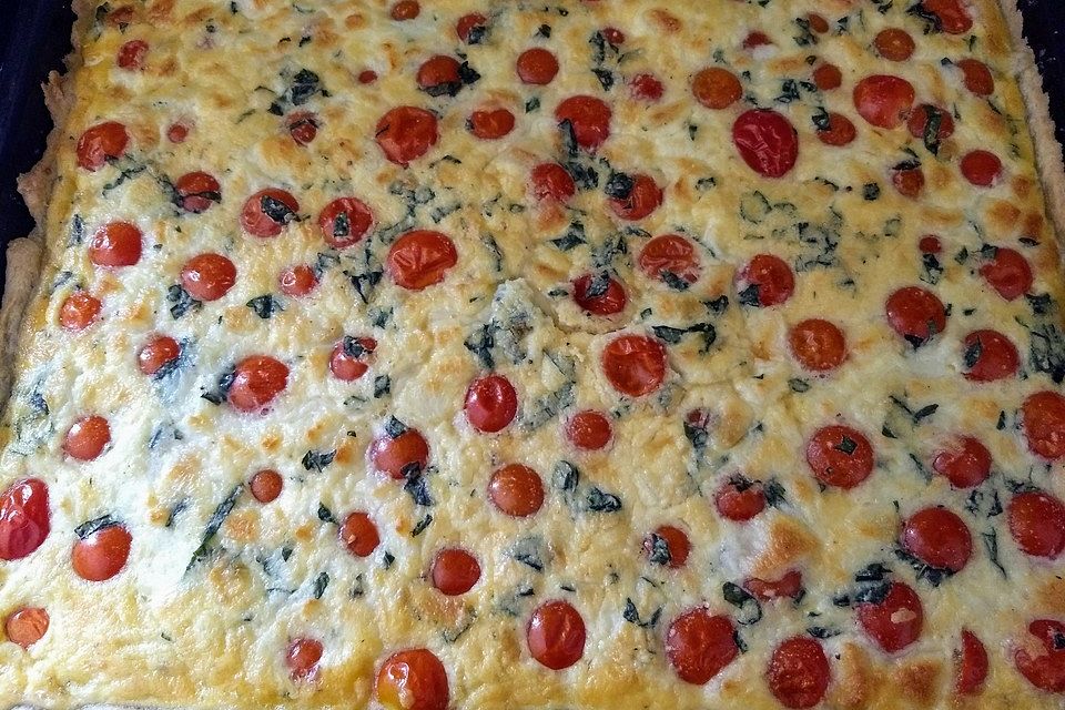 Tomaten-Mozzarella-Tarte