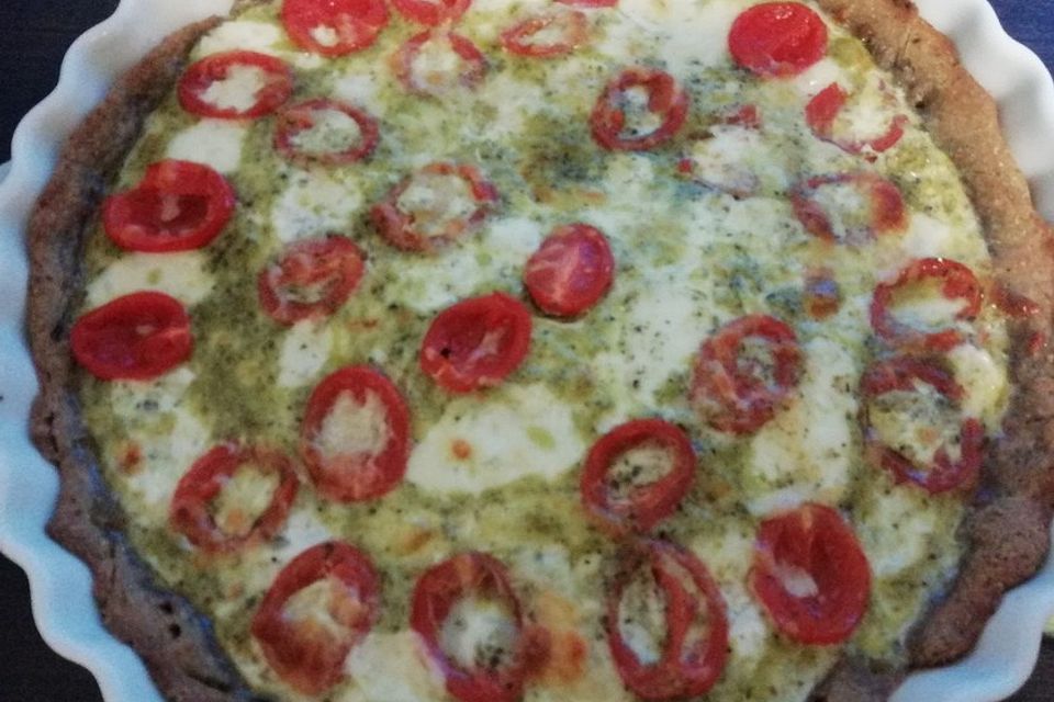 Tomaten-Mozzarella-Tarte