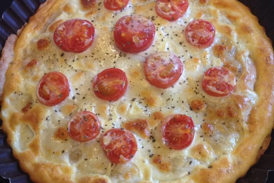 Tomaten-Mozzarella-Tarte