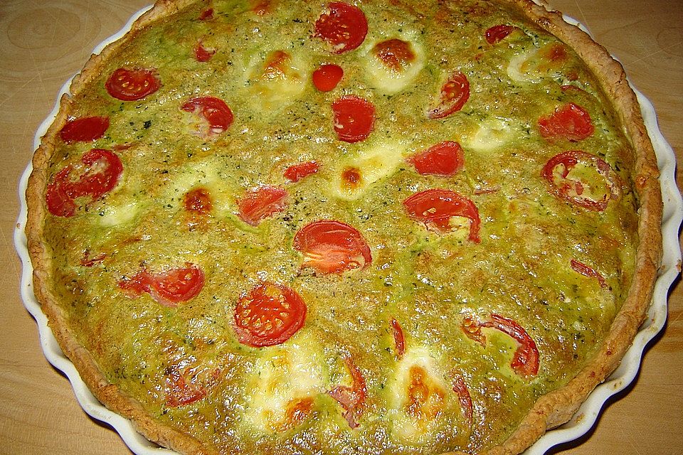 Tomaten-Mozzarella-Tarte