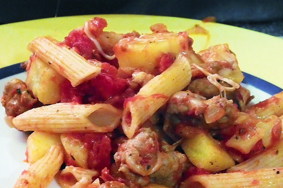 Italialadys Pasta e patate al forno