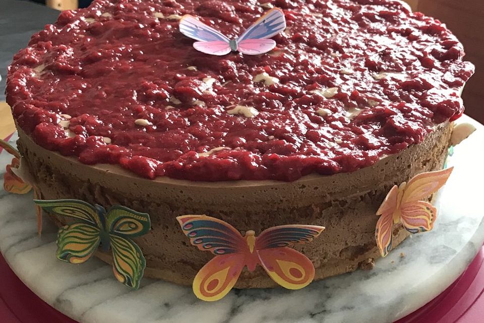 Mousse au Chocolat-Torte