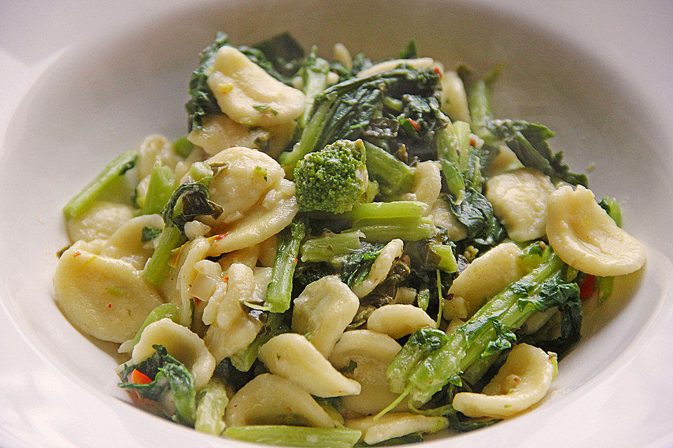 Italialadys Orecchiette con cime di rapa