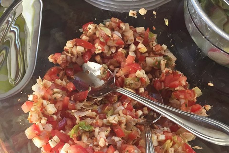 Griechischer Tomatensalat à la Dimitrios