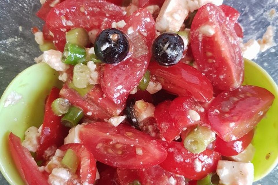 Griechischer Tomatensalat à la Dimitrios