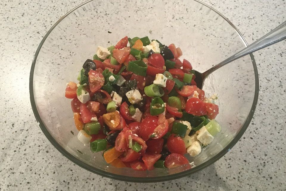 Griechischer Tomatensalat à la Dimitrios